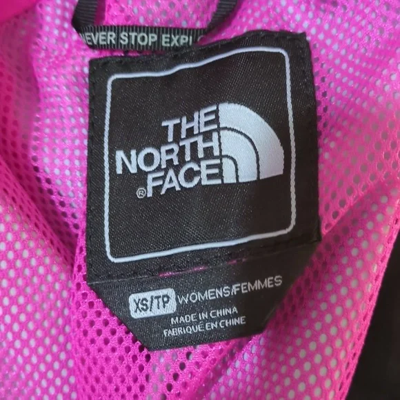 The North Face jacket color black and pink size xs/tp - Picture 4 of 4